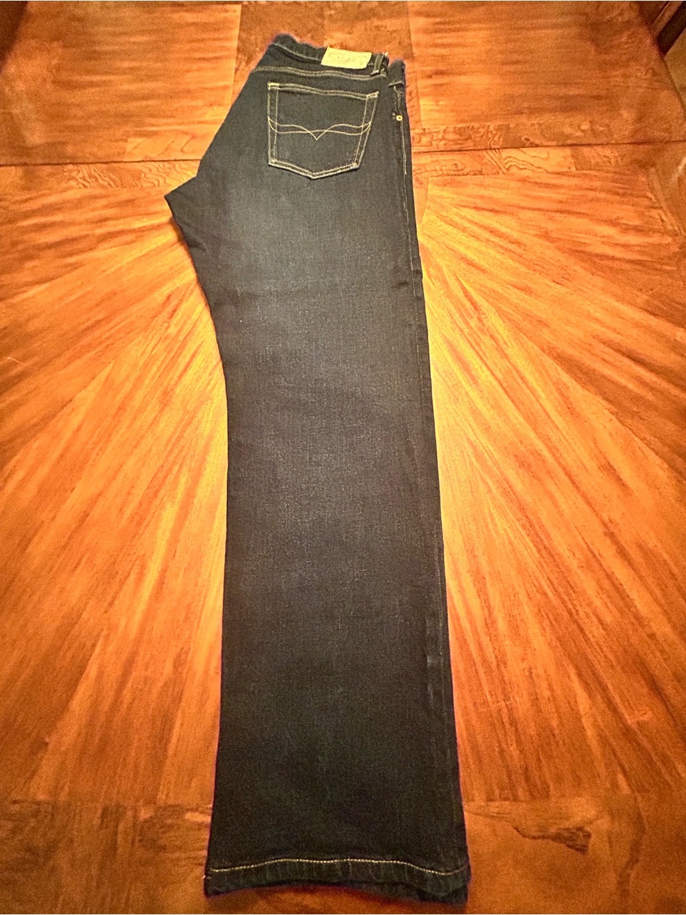 Ralph Lauren Men's Navy Straight-Leg Jeans